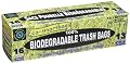 Eco-Smartbags Biodegradable Trash Bags, 13-Gallon, 16-Count Boxes (Pack of 6)