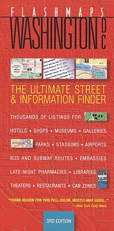 City Travel Guides Discounted  Books : Flashmaps Washington, DC: The Ultimate Street & Information Finder