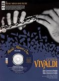 enlarged image: Music Minus One Flute or Alto Recorder: Vivaldi Concerti in D major (RV427); F major (RV434); G major (RV438) (Book & CD)