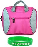 Acer Aspire One AOA110-1588 8.9-Inch Netbook Carrying Bag Case - Magenta / Grey