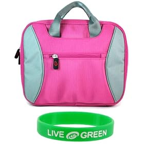 Sony VAIO VPC-W121AX/P 10.1-Inch Netbook Carrying Bag (Tag 2-Tone Magenta / Grey)