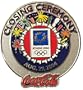 Athens 2004 Olympics / Coca - Cola Closing Ceremonies Pin - Limited 2,004