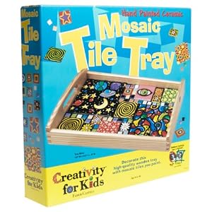 Creativity for Kids Mosaic Tile Tray by 