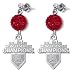 MLB St. Louis Cardinals 2011 World Series Championship Sterling Silver Ovation Earrings by LogoArt®