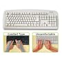 Kensington K64331a Comfort Type PC Keyboard USB/PS2