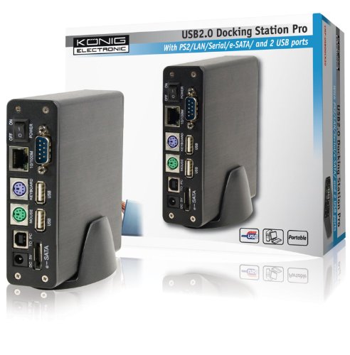 K&ouml;nig USB 2.0 Docking Station im Preisvergleich 