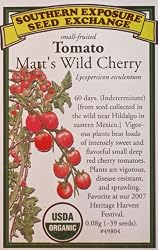 Matt's Wild Cherry Tomato Certified Organic Seeds