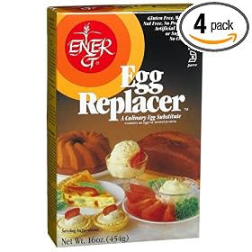 Ener-G Foods Egg Replacer, 16-Ounce Boxes (Pack of 4)