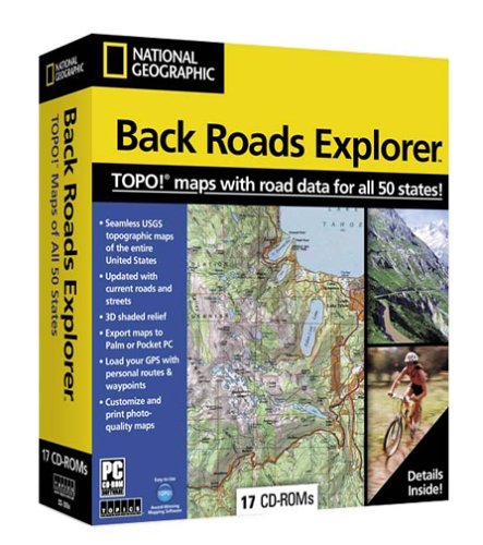 Software: National Geographic Back Roads Explorer