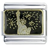 Statue Of Liberty Pugster Italian Charms