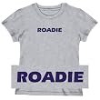 T-Shirt Woman Heather Gray " Word Roadie " Occupations
