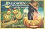 Halloween: Romantic Art and Customs of Yesteryear Postcard Book