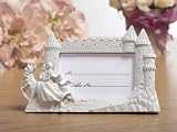 Review Cassiani  / 2x3 White Place Card Frame Castle w Knight (Set of 96) - Wedding Favors
