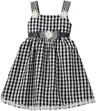 So La Vita Toddler Girls Toddler Waist Bow Dress