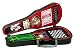 12 in 1 Combination Table Game Set in Violin Case, Includes: Chess, Roulette, Checkers, Black Jack, Solitaire, Straight Mill, Backgammon, Playing Board, Dice, Dominoes, Poker Dice, and Chinese Checkers