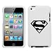 Search : APPLE IPOD TOUCH ITOUCH 4 TH BLACK SUPERMAN SYMBOL ON A WHITE HARD CASE COVER