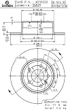 Brembo 25531 Rear Disc Brake Rotor