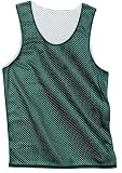 NEW Sport-Tek - Reversible Mesh Tank Forest/White-L