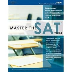 Master the SAT, 2004/e w/out CD-ROM (Peterson's Master the SAT)