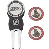NHL Ottawa Senators Logo Divot Tool & Ball Marker Set