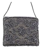 Metallic Gray Coin/cosmetic Purse [Clearance]
