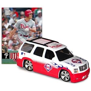 Buy Philadelphia Phillies MLB Cadillac Escalade with Chase Utley Trading Card