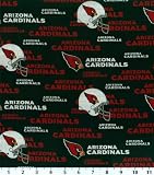 Arizona Cardinals Logo Cotton Print