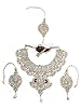 Bridal Wedding Jewelry Set Imitation White Stone Fashion Necklace Earrings Sets