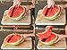 Pro Kitchen Tools Watermelon Slicers with Silicone Grip, Red (Set of 2)
