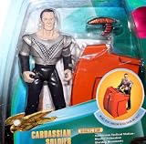 CARDASSIAN SOLDIER Star Trek: Deep Space Nine 1998 Warp Factor Series 2 Action Figure & Deluxe Cardassian Tactical Station and Phaser