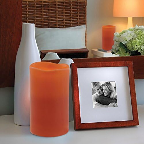 Pumpkin Spice Scented Flameless Candle (Set of 4) Great for Fall or Halloween Decorations!