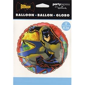 18 Batman Burst Mylar Balloon by Rubies