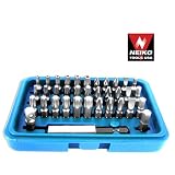 Neiko 35-Piece Security Bit Set with Storage Case
