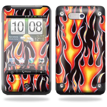 Protective+Vinyl+Skin+Decal+for+HTC+Aria+AT%26T+-+Hot+Flames