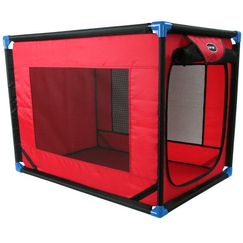 Large PVC Kennel - Red (36")