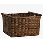 The Basket Lady Deep Pole Handle Storage Basket