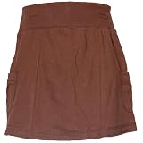 Hanes Little Girls Clothing Brown Cotton Scooter Skort Girl 6X-16