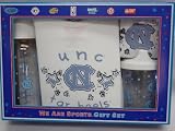 North Carolina Tar Heels Newborn / Baby / Infant 4pc Gift Set