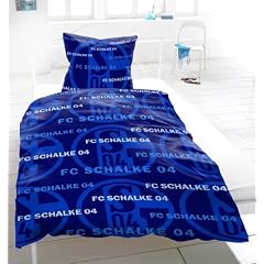 FC Schalke 04 Bettw�sche "Allover" Linon