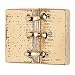 Golden Plates Tie Pin / Tack