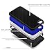 iPhone SE, iPhone 5S iPhone 5, Carbon Fiber Textured Black Heavy Duty Hybrid 3 Layer Belt Clip Holster Case for Apple iPhone 5S iPhone 5 iPhone SE by Cazle