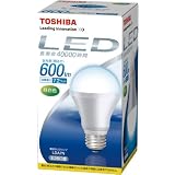 TOSHIBA E-CORE(イー・コア) LED電球(フィンレス構造・E26口金・一般電球形7.2W・白熱電球40W相当・600ルーメン・昼白色) LDA7N
