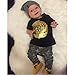 FEITONG Newborn Toddler Kids Baby Boy Clothes T-Shirt Tops+Pants (12 Months)