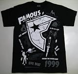 FAMOUS STARS AND STRAPS (フェイマス スターズ アンド ストラップス)/Seek and Destroy(Black W/Multi)Tシャツ シーク アンド デストロイ ブラック マルチ Sサイズ