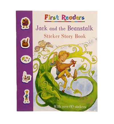 First Readers Jack and the Beanstalk Sticker Story Book