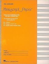 Deluxe Wirebound Super Premium Manuscript Paper 12 Stave