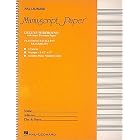 Deluxe Wirebound Super Premium Manuscript Paper (Gold Cover) by Hal Leonard Corp.