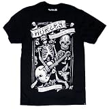 Psychobilly S/S Guys T-Shirt in Black by Hurley, Size: Small