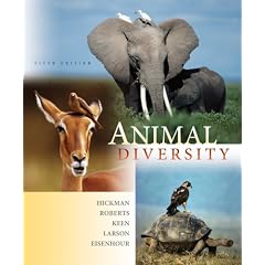 Our textbook, Animal Diversity, by Hickman, et al