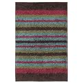 Modern Vibes Flashy Stripe Shag Rug - Cocoa Candy (30x46")&nbsp;